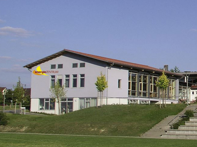 Energiezentrum-Gebäude in Wolpertshausen